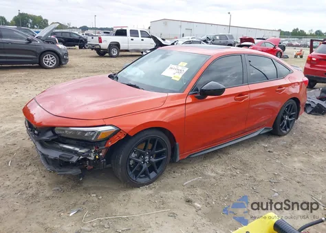 2023 Honda Civic Si Sedan из США, поврежденный, VIN 2HGFE1E55PH472322
